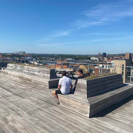 Modern Central Apt With Rooftop, Privat Balcony, & Free Parking,Next To Aarhus Attractions Ngoại thất bức ảnh