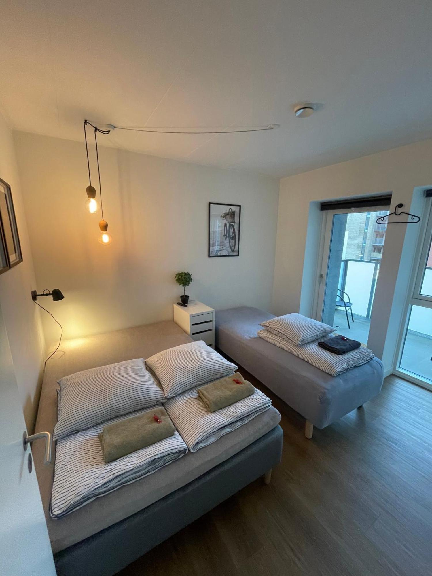Modern Central Apt With Rooftop, Privat Balcony, & Free Parking,Next To Aarhus Attractions Ngoại thất bức ảnh